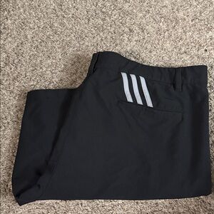 Black Pants with Stripes